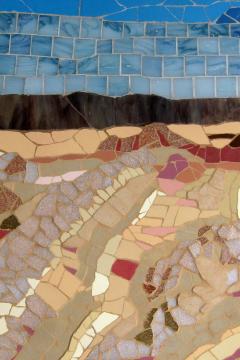 Mariana Lloyd One of a Kind Contemporary Mosaic ML1701 by Brazilian Artist Mariana Lloyd 2020 - 2040307