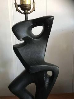 Marianna Von Allesch Spectacular Pair of Marianna von Allesch Cubism Male Female Lamp Rima - 1600652