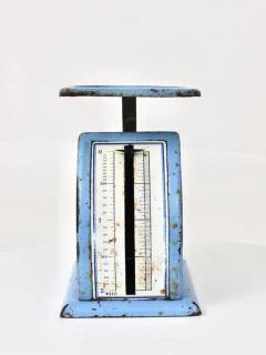 Marianne Brandt Decorative Blue Marianne Brandt Avantgarde Bauhaus Letter Scale 1930s Germany - 4057815