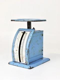 Marianne Brandt Decorative Blue Marianne Brandt Avantgarde Bauhaus Letter Scale 1930s Germany - 4057874