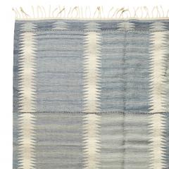 Marianne Richter Flat Weave Carpet in Blue Tones by Marianne Richter for M rta M s Fjetterstr m - 3288310