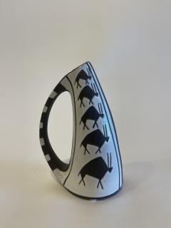 Marianne Starck Danish Mid Century Ceramic Pitcher Marianne Starck for Andersen and Sons - 4195789