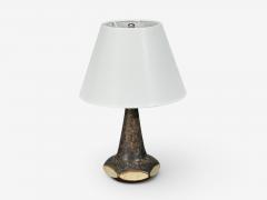 Marianne Starck Table Lamps Brown Stoneware Denmark 1960s - 4802593