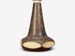Marianne Starck Table Lamps Brown Stoneware Denmark 1960s - 4802596