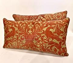 Mariano Fortuny Pair antique Fortuny Pillows c 1925 1930 - 1381712