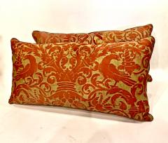 Mariano Fortuny Pair antique Fortuny Pillows c 1925 1930 - 1381713