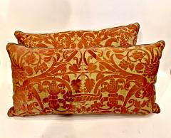 Mariano Fortuny Pair antique Fortuny Pillows c 1925 1930 - 1381719