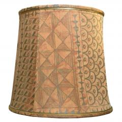 Mariano Fortuny Pair of Large Mariano Fortuny Custom Made Lamp Shades - 4615706