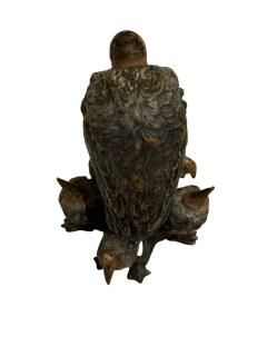 Maribou Stork Family Vienna Bronze - 4610303