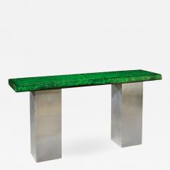 Marie Claude Fouquieres Resin Top Console by Marie Claude Fouquieres - 789692