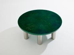 Marie Claude de Fouqui res Marie Claude De Fouqui res round fractal resin coffee table 1970 - 3693677