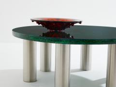 Marie Claude de Fouqui res Marie Claude De Fouqui res round fractal resin coffee table 1970 - 3693690