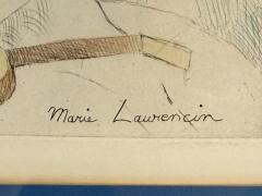 Marie Laurencin SIGNED MARIE LAURECIN ANGELWITH GUITAR DRYPOINT ETCHING - 4494792