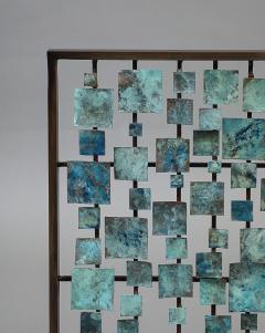 Marie Suri The Blue Aurora Fire Screen - 4740982
