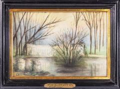 Marie Thelika Rideau Paulet Framed French 19th Century Painting by Marie Thelika Rideau Paulet - 3035432