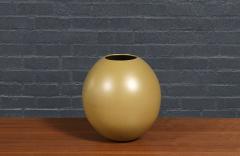 Marilyn Kay Austin Marilyn Kay Austin Olive Green Sphere Planter for Architectural Pottery - 4579413