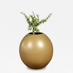 Marilyn Kay Austin Marilyn Kay Austin Olive Green Sphere Planter for Architectural Pottery - 4579553