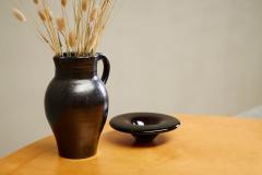 Marinke van Zandwijk Art Glass Bowl in Hand Blown Purple Glass Leerdam 2003 - 4526896