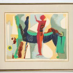 Marino Marini、quadriga、希少画集画、新品額装付 Marino Marini、quadriga、希少画集画、新品額装付 Marino