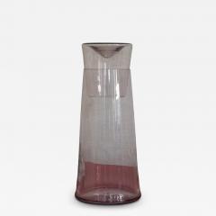 Marino Marini Murano Glass Bedside Carafe and Glass Set With Alexandrite Effect - 4428132