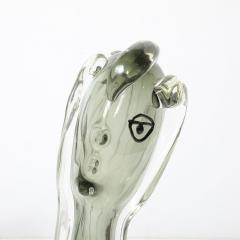 Mario Badioli Mid Century Handblown Murano Glass Abstract Portrait Sculpture by Mario Badioli - 4075182