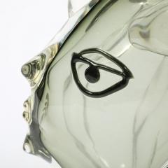 Mario Badioli Mid Century Handblown Murano Glass Abstract Portrait Sculpture by Mario Badioli - 4075210