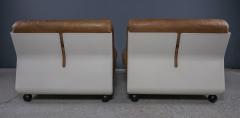 Mario Bellini 1970s Mario Bellini Amanta Leather Lounge Chair for B B Italia - 2326430