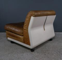 Mario Bellini 1970s Mario Bellini Amanta Leather Lounge Chair for B B Italia - 2326432