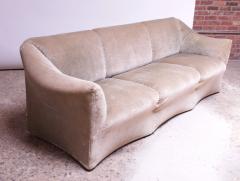 Mario Bellini 1970s Tentazione Sofa by Mario Bellini for Cassina in Original Sage Velvet - 1458357