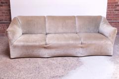 Mario Bellini 1970s Tentazione Sofa by Mario Bellini for Cassina in Original Sage Velvet - 1458361