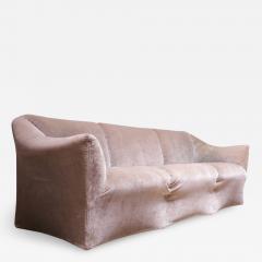 Mario Bellini 1970s Tentazione Sofa by Mario Bellini for Cassina in Original Sage Velvet - 1527014