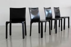 Mario Bellini BLACK LEATHER CAB CHAIRS BY MARIO BELLINI FOR CASSINA - 1434128