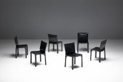 Mario Bellini CAB 412 Chairs by Mario Bellini for Cassina Italy 1970s - 4385870