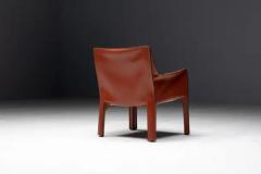 Mario Bellini CAB 414 Armchairs by Mario Bellini for Cassina Italy 1970s - 3662217