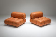 Mario Bellini Camaleonda Lounge Chairs in new cognac leather by Mario Bellini 1970s - 1354650