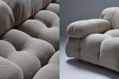 Mario Bellini Camaleonda Modular Sofa in Grey Boucle by Mario Bellini 1970s - 1268843