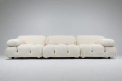 Mario Bellini Camaleonda Three Seater in Boucle Wool with 2 Armrests by Mario Bellini 1970s - 3396114