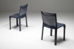 Mario Bellini Cassina Blue CAB Chairs 1970s - 1566244