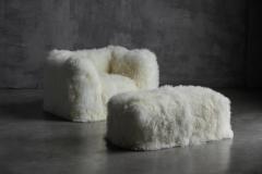 Mario Bellini Le Bambole Armchair Ottoman by Mario Bellini for B B Italia Italy 1970s - 4389896