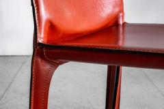 Mario Bellini MARIO BELLINI CAB CHAIRS IN CARAMEL LEATHER - 1228011