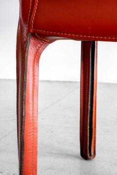 Mario Bellini MARIO BELLINI CAB CHAIRS IN CARAMEL LEATHER - 1228014