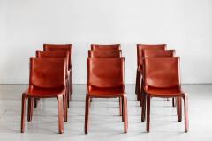 Mario Bellini MARIO BELLINI CAB CHAIRS IN CARAMEL LEATHER - 1228020