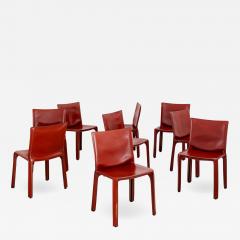 Mario Bellini MARIO BELLINI CAB CHAIRS IN CARAMEL LEATHER - 1228870