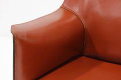 Mario Bellini Mario Bellini 413 CAB Chair for Cassina in Hazelnut Leather - 3431010