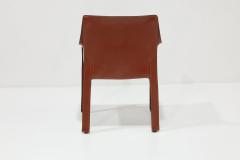 Mario Bellini Mario Bellini 413 CAB Chair for Cassina in Hazelnut Leather - 3431014