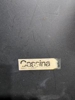 Mario Bellini Mario Bellini 413 CAB Chairs for Cassina in Black Leather Set of 8 - 2693084