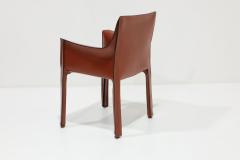 Mario Bellini Mario Bellini 413 CAB Chairs for Cassina in Hazelnut Leather 5 available - 3160303