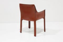 Mario Bellini Mario Bellini 413 CAB Chairs for Cassina in Hazelnut Leather 5 available - 3160305