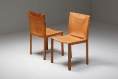 Mario Bellini Mario Bellini CAB leather dining chairs for Cassina Italy 1977 - 1985060