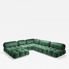 Mario Bellini Mario Bellini Camaleonda in Pierre Frey Velvet Green Upholstery 1970s - 1568929